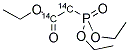 TRIETHYL PHOSPHONOACETATE, [ACETATE-1,2-14C] Struktur