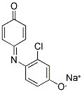 SODIUM BENZENONEINDOCHLOROPHENOL Struktur