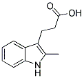 3-(2-METHYL-1H-INDOL-3-YL)-PROPIONIC ACID Struktur