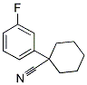 1-(3-FLUOROPHENYL)CYCLOHEXANECARBONITRILE Struktur