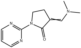 3-[(DIMETHYLAMINO)METHYLENE]-1-(2-PYRIMIDINYL)-2-PYRROLIDINONE Structure