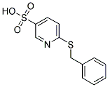 6-(BENZYLSULFANYL)PYRIDINE-3-SULFONIC ACID Struktur