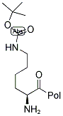 H-LYS(BOC)-2-CLTRT RESIN Struktur