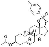 5-ANDROSTEN-3-BETA, 17-BETA-DIOL 3-ACETATE 17-P-TOLUENESULPHONATE Struktur