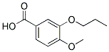 4-METHOXY-3-PROPOXYBENZOIC ACID Struktur