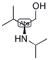 (S)-2-ISOPROPYLAMINO-3-METHYL-1-BUTANOL Struktur