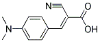 2-CYANO-3-(4-DIMETHYLAMINO-PHENYL)-ACRYLIC ACID Struktur