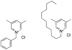 N-BENZYL-3,5-LUTIDINIUM CHLORIDE + N-LAURYL-3,5-LUTIDINIUM CHLORIDE Struktur