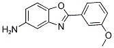 2-(3-METHOXY-PHENYL)-BENZOOXAZOL-5-YLAMINE Struktur