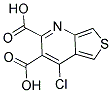 4-CHLOROTHIENO[3,4-B]PYRIDINE-2,3-DICARBOXYLIC ACID Struktur