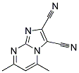 5,7-DIMETHYLIMIDAZO[1,2-A]PYRIMIDINE-2,3-DICARBONITRILE Struktur