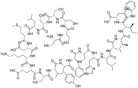 [ALA18] ENDOTHELIN-1, HUMAN Struktur