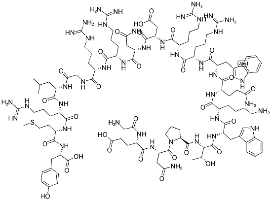 GLY-GLU-ASN-PRO-THR-TRP-LYS-GLN-TRP-ARG-ARG-ASP-ASN-ARG-ARG-GLY-LEU-ARG-MET-TYR Struktur