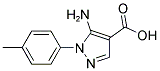 5-AMINO-1-(4-METHYLPHENYL)-1H-PYRAZOLE-4-CARBOXYLIC ACID Struktur