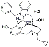 N-BENZYLNALTRINDOLE HYDROCHLORIDE Struktur