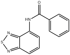 N-2,1,3-BENZOTHIADIAZOL-4-YLBENZAMIDE Struktur