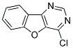 4-CHLORO-BENZO[4,5]FURO[3,2-D]PYRIMIDINE Struktur