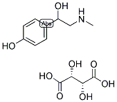 (+/-)-SYNEPHRINE-(+)-TARTRATE Struktur