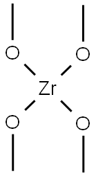 ZIRCONIUM METHOXIDE Struktur