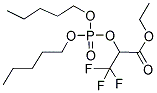 ETHYL 2-([DI(PENTYLOXY)PHOSPHORYL]OXY)-3,3,3-TRIFLUOROPROPANOATE Struktur