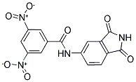 N-(1,3-DIOXO-2,3-DIHYDRO-1H-ISOINDOL-5-YL)-3,5-DINITROBENZAMIDE Struktur