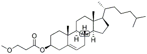 5-CHOLESTEN-3BETA-OL 3-(2'-METHOXYETHYLCARBONATE) Struktur