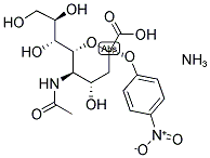 2-O-(P-NITROPHENYL)-A-D-N-ACETYLNEURAMINIC ACID, AMMONIUM SALT Struktur