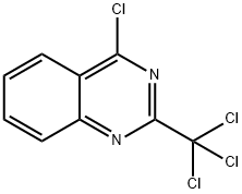 4-CHLORO-2-(TRICHLOROMETHYL)QUINAZOLINE Struktur