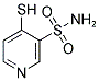 4-SULFANYLPYRIDINE-3-SULFONAMIDE Struktur