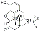 OXYMORPHONE-D3 Struktur