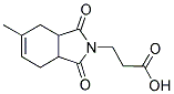 3-(5-METHYL-1,3-DIOXO-1,3,3A,4,7,7A-HEXAHYDRO-ISOINDOL-2-YL)-PROPIONIC ACID Struktur