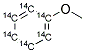 ANISOLE, [RING-14C(U)] Struktur