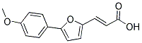 3-[5-(4-METHOXY-PHENYL)-FURAN-2-YL]-ACRYLIC ACID Struktur