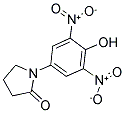 1-(4-HYDROXY-3,5-DINITROPHENYL)PYRROLIDIN-2-ONE Struktur