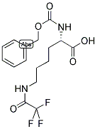 Z-LYS(TFA)-OH Struktur