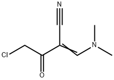 2-(2-CHLOROACETYL)-3-(DIMETHYLAMINO)ACRYLONITRILE Struktur