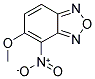 5-METHOXY-4-NITRO-2,1,3-BENZOXADIAZOLE Struktur