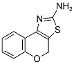 4H-CHROMENO[4,3-D]THIAZOL-2-YLAMINE Struktur