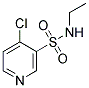 4-CHLORO-N-ETHYLPYRIDINE-3-SULFONAMIDE Struktur