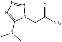 2-[5-(DIMETHYLAMINO)-1H-1,2,3,4-TETRAAZOL-1-YL]ACETAMIDE Struktur