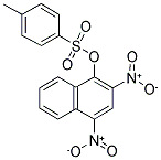 2,4-DINITRO-1-NAPHTHYL-P-TOSYLATE Struktur