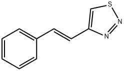 4-STYRYL-1,2,3-THIADIAZOLE Struktur