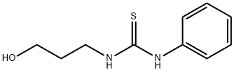 1-(3-HYDROXY-PROPYL)-3-PHENYL-THIOUREA Struktur