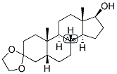 5-BETA-ANDROSTAN-17-BETA-OL-3-ONE 3-ETHYLENEKETAL Struktur