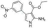 ETHYL 2-AMINO-4-(3-NITROPHENYL)-1H-PYRROLE-3-CARBOXYLATE Struktur