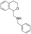 N-BENZYL-N-(3,4-DIHYDRO-1H-ISOCHROMEN-1-YLMETHYL)AMINE Struktur