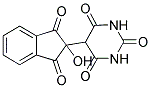 5-(2-HYDROXY-1,3-DIOXO-2,3-DIHYDRO-1H-INDEN-2-YL)PYRIMIDINE-2,4,6(1H,3H,5H)-TRIONE Struktur