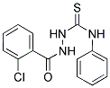 1-(2-CHLOROBENZOYL)-4-PHENYL-3-THIOSEMICARBAZIDE Struktur