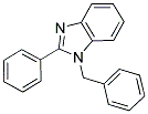 1-BENZYL-2-PHENYL-1H-BENZOIMIDAZOLE Struktur