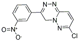 7-CHLORO-3-(3-NITROPHENYL)-4H-PYRIDAZINO[6,1-C][1,2,4]TRIAZINE Struktur